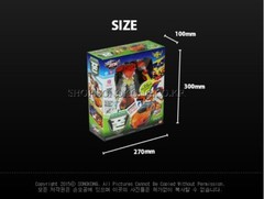 Hello Carbot Trio Pone Pown Transforming Sports Car Robot figure Toy set