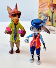 Disney Zootopia Judy & Nick Articulated Action Figure Confirmed Blind Box Gift
