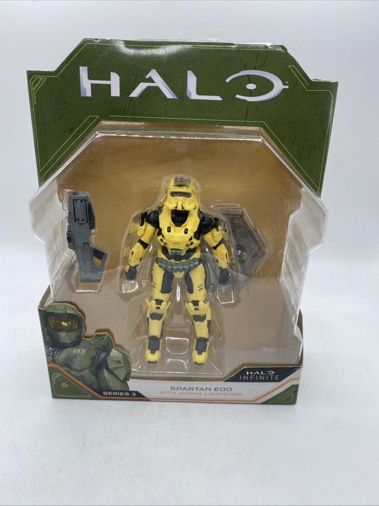 Halo Infinite Series 3 SPARTAN EOD WITH HYDRA LAUNCHER 4.5 inch ActionFigure New