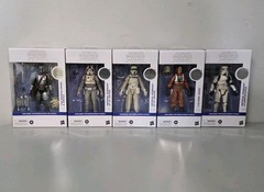 Star Wars Black Series Mandalorian and Grogu First Edition 5x COMPLETE SET NEW