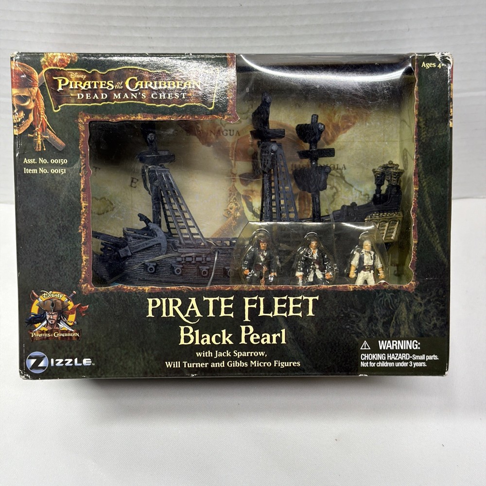 Pirates Of The Caribbean Dead Man’s Chest Pirate Fleet Black Pearl 2006 Zizzle