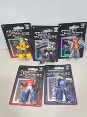 FULL SET 5 Transformers Generation One G1 2.5″ Tall Mini Figure 2023 Just Play