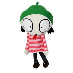 Kawaii Cute Sarah and Duck Plush Doll Anime Soft Stuffed Animal Plushie Toy Gift
