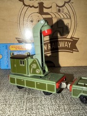 BREAKDOWN TRAIN CRANE ! THOMAS FRIENDS TRAIN Diecast TAKE N PLAY ALONG Card