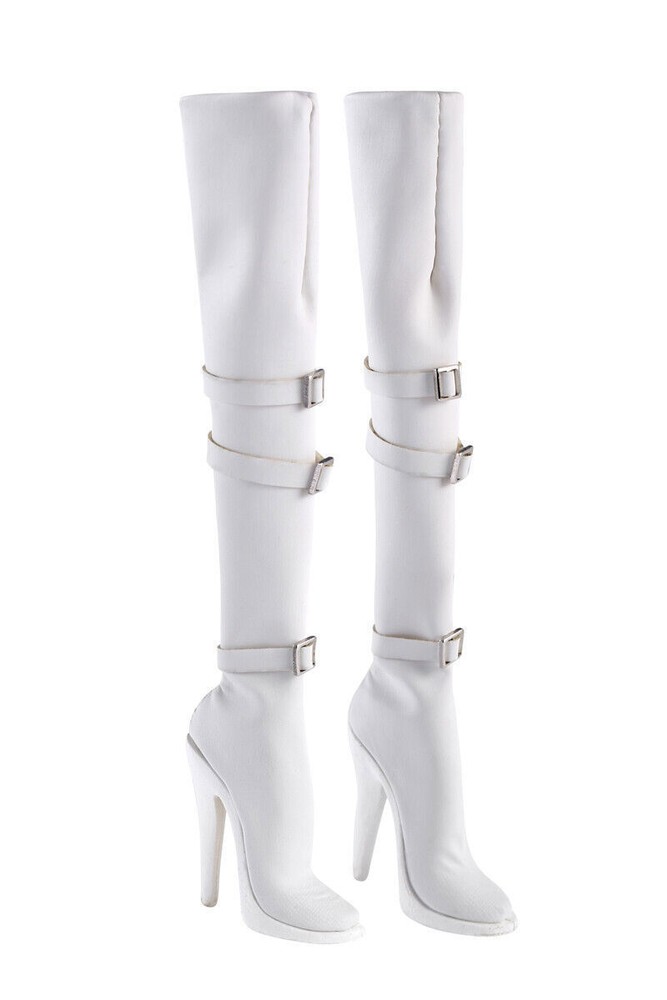 1/6 Scale Female High-Heeled Boots Shoes Model Fit 12″ PH TBL Action Figure Body