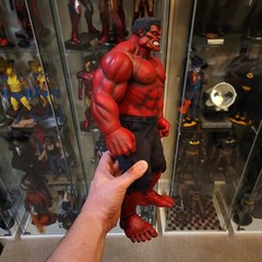 Custom 1/6 General Thunder Bolt Ross Red Hulk Harrison Ford KO Hot Toys body