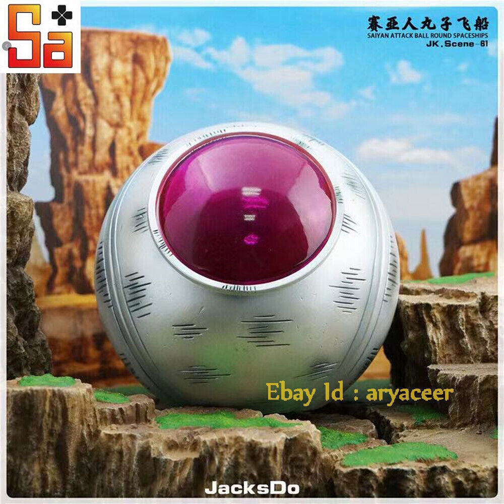 JacksDo Saiyan Attack Ball Round Spaceships Statue Limited Model In Stock
