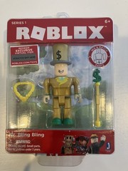 ROBLOX Action Collection Mr. BLING BLING Figure Pack Inc Exclusive Virtual CODE