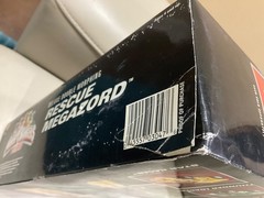 1997 Bandai Power Rangers Turbo Deluxe Double Morphing Rescue Megazord! In Box!