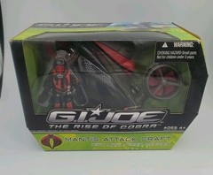GI Joe The Rise Of Cobra Mantis Attack Craft With Aqua Viper Officer
