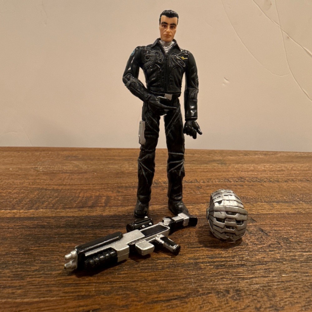Vintage 1997 Lost In Space Major Don West Figure Trendmasters New Line w/Rifle