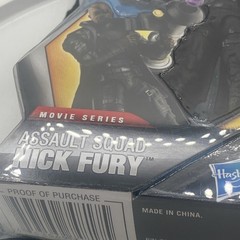 2 MARVEL AVENGERS MOVIE SERIES 3.75″ FIGURE NICK FURY and CAPTAIN AMERICA NEW