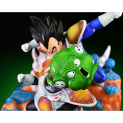21Cm/8.26In Dragon Ball Z Vegeta Vs Guldo Ginyu Force Anime Figure Statue PVC