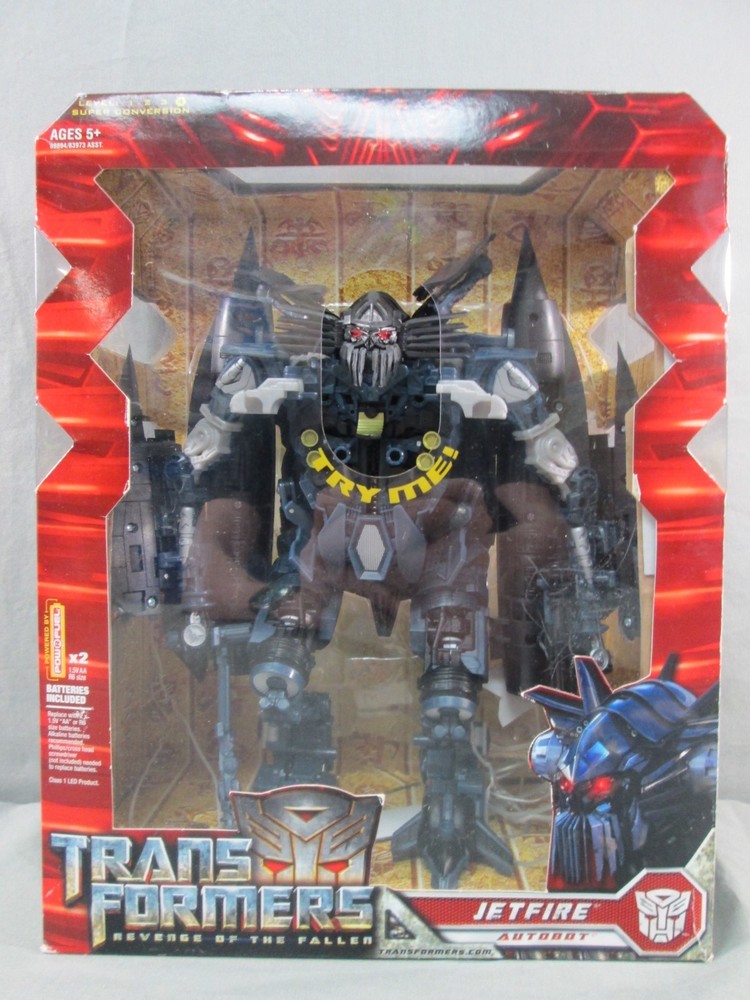 Transformers JETFIRE Complete + Box Leader Class Revenge of the Fallen 2009 ROTF