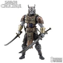 Harvinger Studios Savage Crucible Brynyar Vael & Naraka 1/12 Scale Action Figure