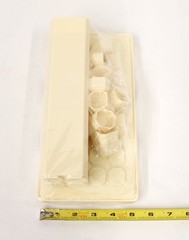 Acrylic Display Case with Adjustable Pedestals for Mini Figures POP MART Labubu