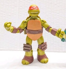 TMNT 2012 Action Figure Lot Of 5 Ninja Turtles & Splinter Playmates