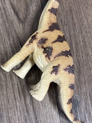 Vintage Schleich Brachiosaurus Dinosaur Figure Toy Brown Beige 2002 6.5” F1