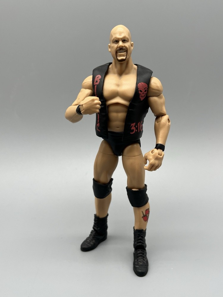 WWE Mattel Stone Cold Steve Austin RSC Ringside Exclusive Elite Action Figure