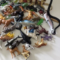 4 Lbs Lot Plastic Rubber PVC Realistic Animal Figure Wildlife Zoo Ocean Farm