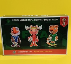FIFA Set Clutch Bald Eagle, Meple Moose, Zayu Jaguar Boxed Limited Editi