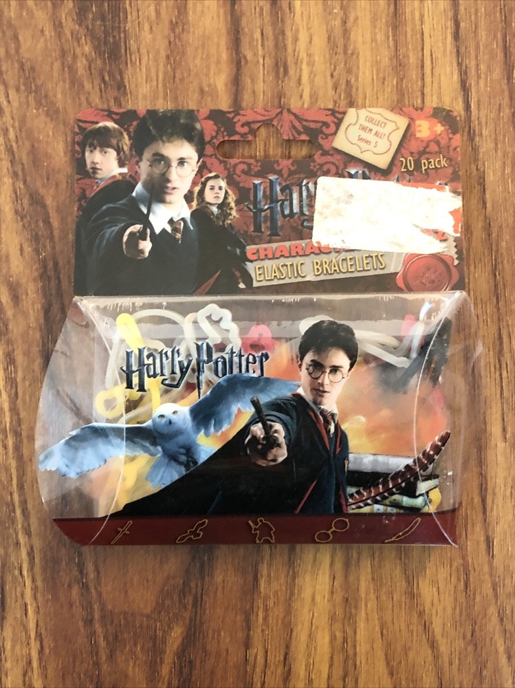 Harry Potter CHARACTER SHAPE SILLY BANDZ ELASTIC BRACELETS 20 PACK