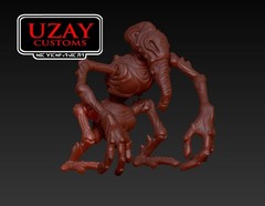 Dejarik Holochess Figures Grimtaash for 3.75in, 6in Diorama (1:18, 1:12 scales)