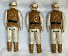 VINTAGE KENNER STAR WARS ESB 1980 “HOTH REBEL HEROES” FIGURE SET LOT OF 7 LOOSE