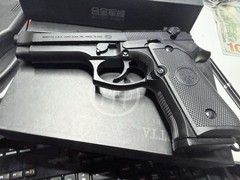 1:1 M92A1 Beretta Model full Metal Toy Gun Huge 92fs pistol collectible 2lbs