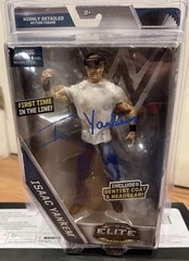 Mattel WWE Elite Flashback Series Isaac Yankem And Ultimate Edition Kane Signed!