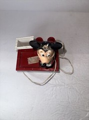 Vintage 1973 Mickey Mouse Battery Powered Toothbrush, 1973, Kenner- Read Desc