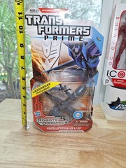 Transformers Prime Robots in Disguise RID Deluxe Class Soundwave Laserbeak *Read