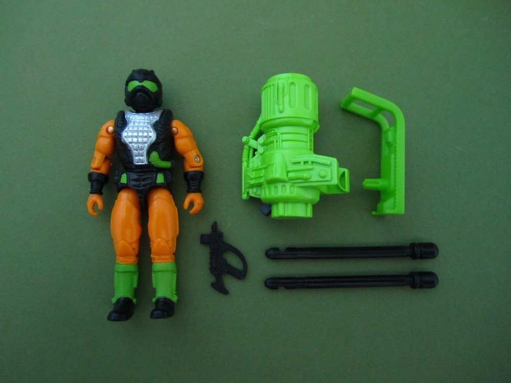 💥 1994 GI Joe Star Brigade Elite Space Pilot Cobra Blackstar Action Figure