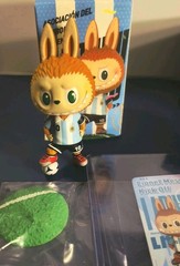 Pop Mart Labubu x Argentina AFA Lionel Messi Kick Off Figure Retired 2021 w/ Box