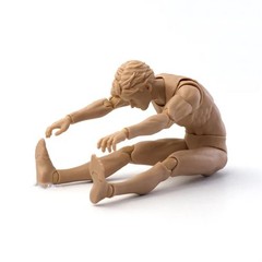 US Mirrfig 1/12 Male Super Flexible Moveable Thin Joint Body Model For 6″ Figure