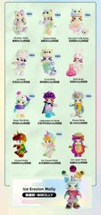 POP MART Erosion Molly Costume Series Instinctoy Confirmed Blind Box Figure