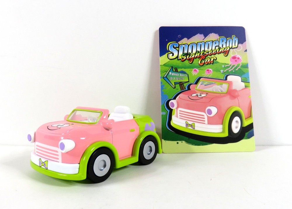 Pop Mart Spongebob Sightseeing Car Mini Figure Patrick Open Car NEW