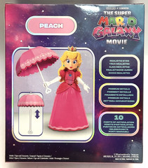 “Super Mario 2 Galaxy Movie” Princess Peach + Umbrella birthday gift, Jakks New