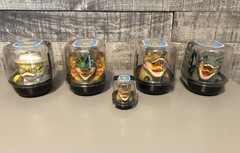 Tubbz Jurassic Park First Edition Lot of 5 T Rex, Hammond, Dilophosaurus, Blue