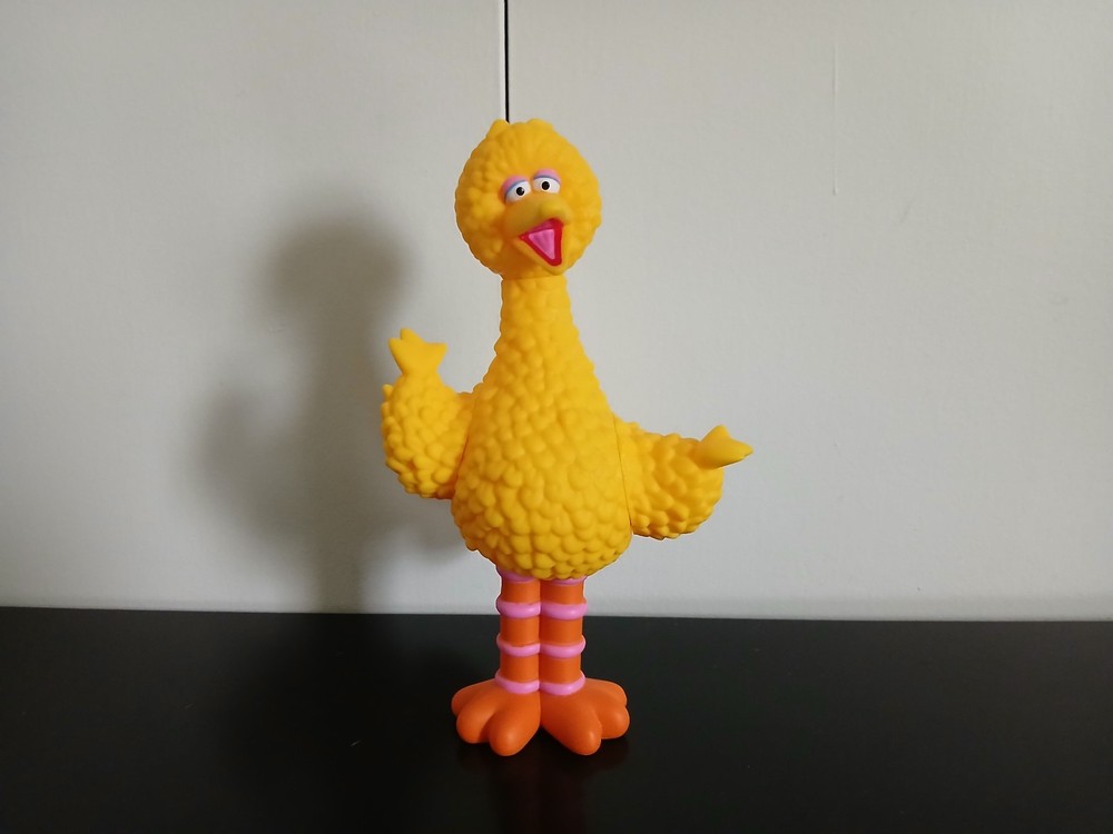 Sea World Sesame Place Big Bird 7 inch articulated PVC Vinyl Action Figure