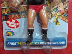 🔴 Vintage LJN Wrestling Superstars THE ROCK DON MAGNIFICENT MURACO 22 back 1985