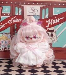 One Set(6pcs) Hair Salon Series Vinyl Pendant Blind Box Figure Toy Sealed
