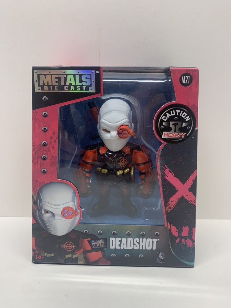 SUICIDE SQUAD, DEADSHOT, M21, METALS DIE CAST, JADA TOYS, NEW IN SEALED BOX