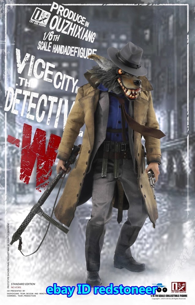 COOMODEL《Vice City》1/6 Scale The Detective W Action Figure Model Standard Ver.