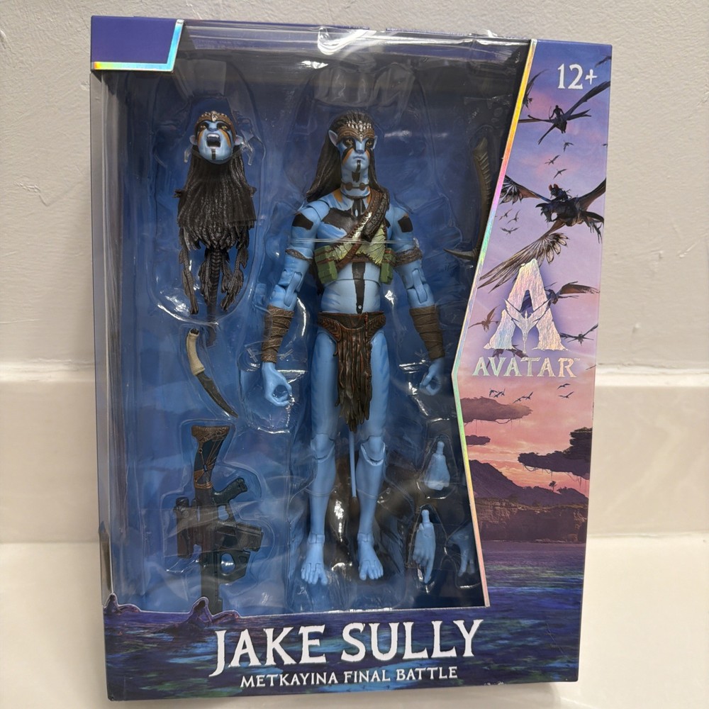 Avatar Fire & Ash Jake Sully Metkayina Final Battle McFarlane Collector Edition