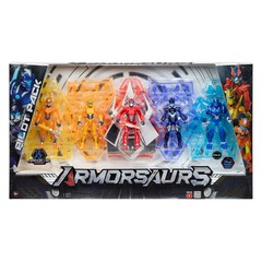 Armorsaurs Pilot Action Figure 3.75″ Exclusive 5-Pack Poseable Figure with