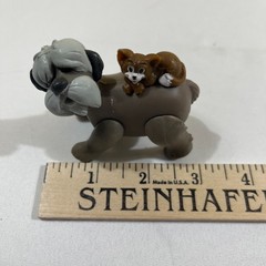Disney 101 Dalmatians Cruella de Vil Pongo Lucky Col. Hathi PVC Toy Figures Lot