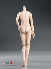US STOCK 1:6 Large Breast Flexible Pale Body 12″ Female Action Figure Model Doll