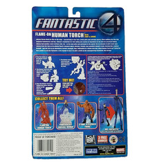 UNOPENED 2005 Fantastic 4 – FLAME-ON HUMAN TORCH ToyBiz