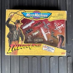 MICRO MACHINES INDIANA JONES 10 VEHICLES FIGURE SET GALOOB 1995 MOVIE VINTAGE 🆕
